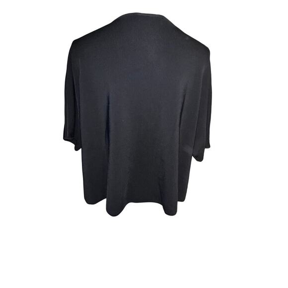 classiques entier By Nordstrom Women XL Heavy Ponte Ribbed Stretch Crop Jacket - Picture 4 of 9